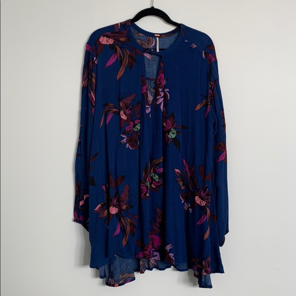 Oversized Long Sleeve Free People Dress